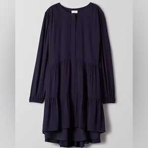 Wilfred Barossa Navy long sleeve dress